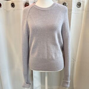 Banana Republic Women Sweater Oversized Small Merino Wool Ribbed Chunky 20063